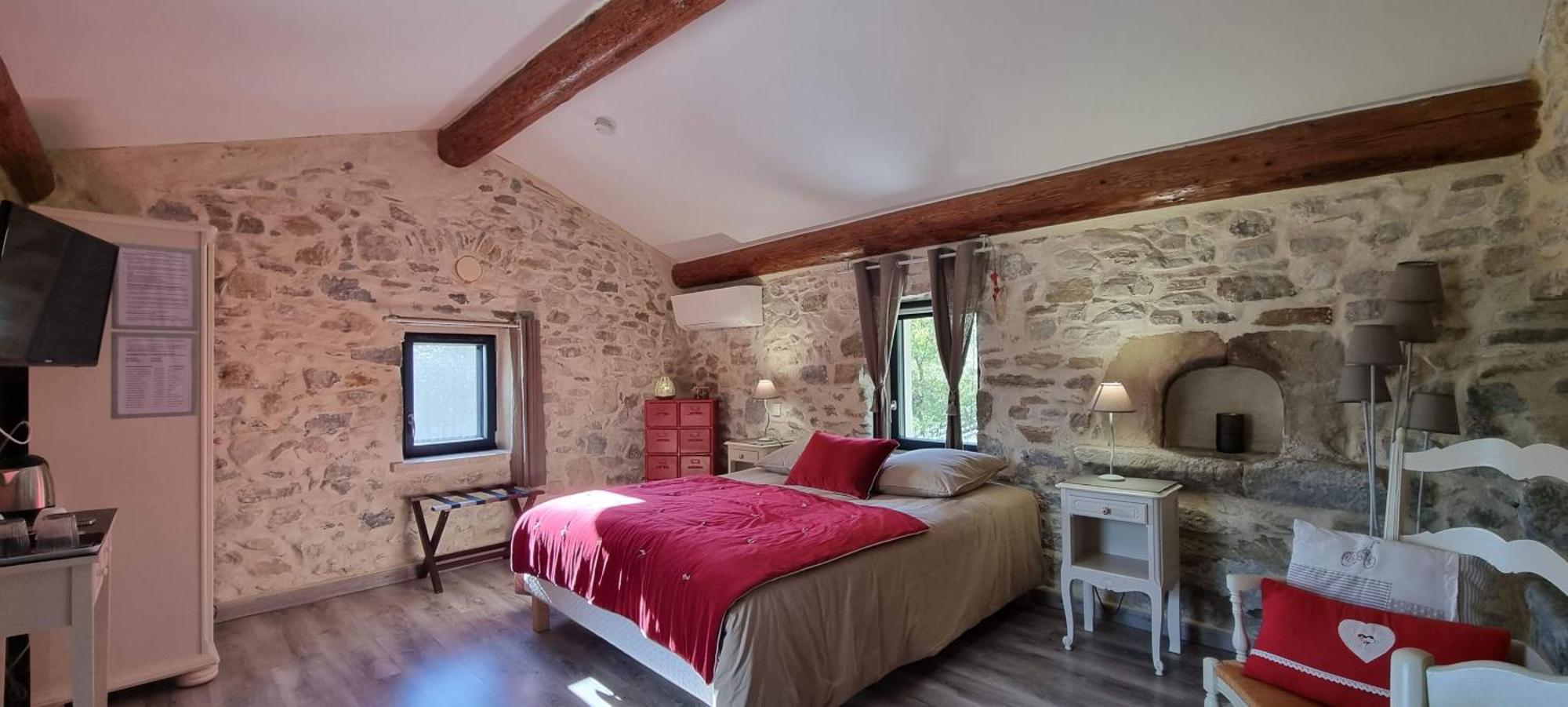 Bed and Breakfast Mas De La Lance Roche-Saint-Secret Экстерьер фото