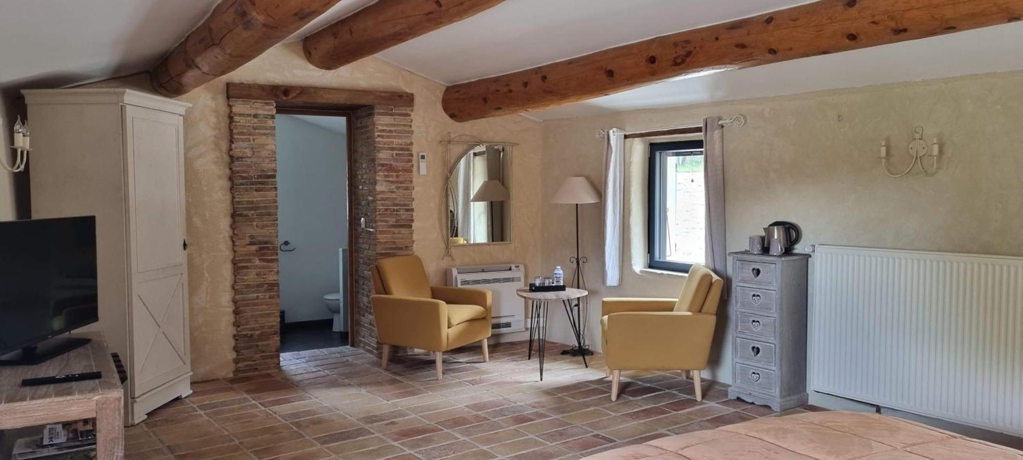 Bed and Breakfast Mas De La Lance Roche-Saint-Secret Экстерьер фото